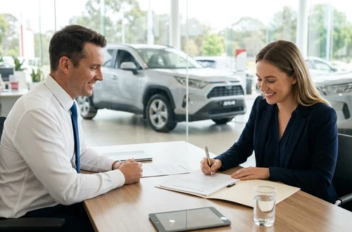 Car financing consultation